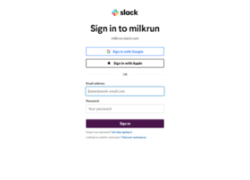 Milkrun.slack.com