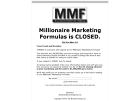 millionairemarketingformulas.com