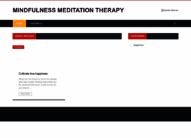 Mindfulnessmeditationtherapy.com