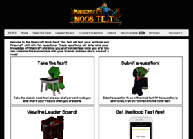 Minecraftnoobtest.com