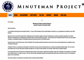 minutemanproject.com