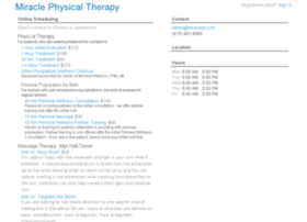Miraclephysicaltherapy.fullslate.com