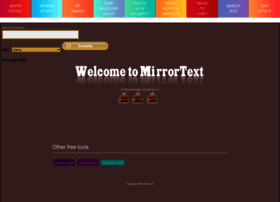 Mirrortext.net