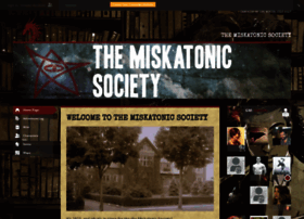 Miskatonic-society.obsidianportal.com