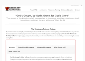 missionarytrainingcollege.org