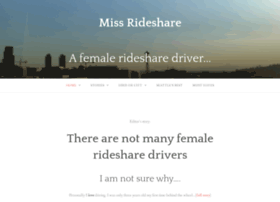 Missrideshare.com