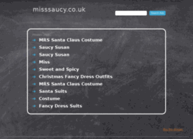 misssaucy.co.uk