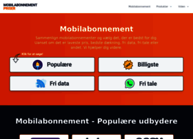 mobilabonnementpriser.dk