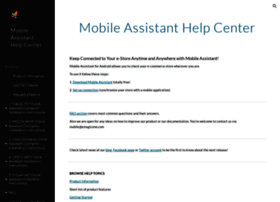 Mobile-store-assistant-help.emagicone.com