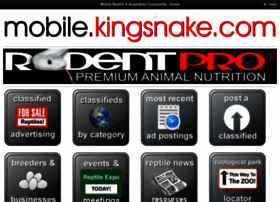 Mobile.kingsnake.com