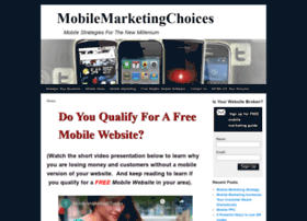 Mobilemarketingchoices.com