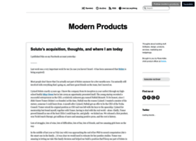 Modern-products.tumblr.com