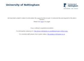 Modulecatalogue.nottingham.ac.uk