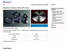 Molybdenum-hafnium-carbon.com