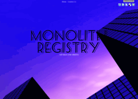 Monolithregistry.org