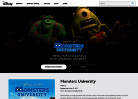 Monstersuniversity.com