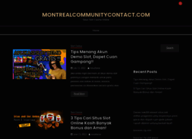 Montrealcommunitycontact.com