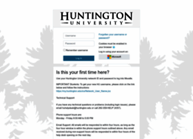 Moodle.huntington.edu