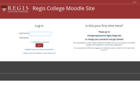 Moodle.regiscollege.edu