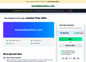 morejobsonline.com