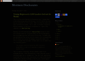 Mormondisclosures.blogspot.com