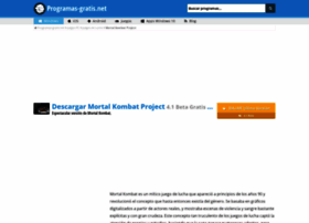 mortal-kombat-project.programas-gratis.net