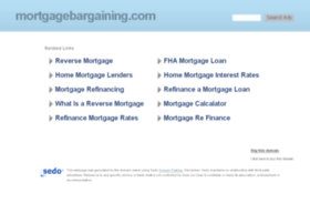mortgagebargaining.com