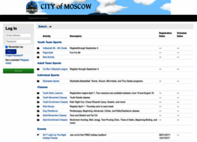 Moscowrecreation.sportsites.com