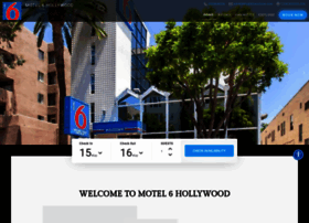 Motel6hollywood.com
