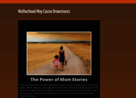 Motherhoodmaycausedrowsiness.com