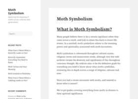 Mothsymbolism.com