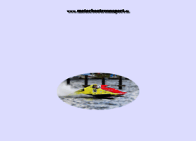 motorbootrennsport.de