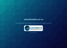 Mountsheba.co.za