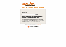 mozdex.sourceforge.net