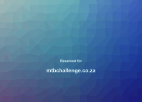 mtbchallenge.co.za