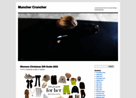 Munchercruncher.com