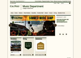 Music.calpoly.edu