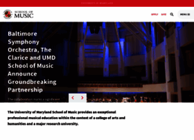 Music.umd.edu
