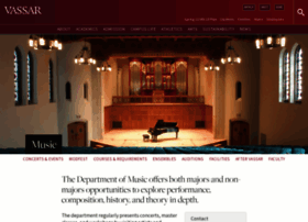 Music.vassar.edu