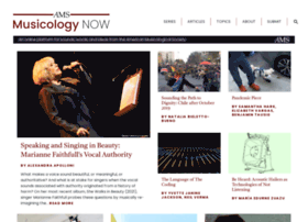 Musicologynow.ams-net.org