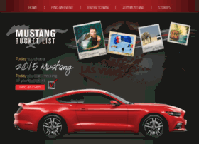 Mustangbucketlist.com