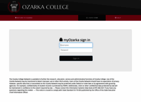 my.ozarka.edu