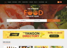Myanmarfoodindustrydirectory.com