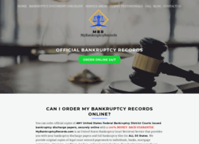 Mybankruptcyrecords.com