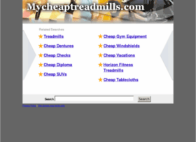 mycheaptreadmills.com