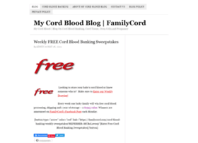 mycordblood.com