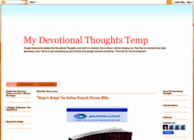 Mydevotionalthoughtstemp.blogspot.com