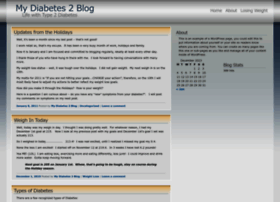 mydiabetes2blog.wordpress.com