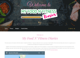 Myfoodnfitnessdiaries.com