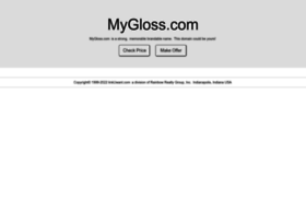 mygloss.com